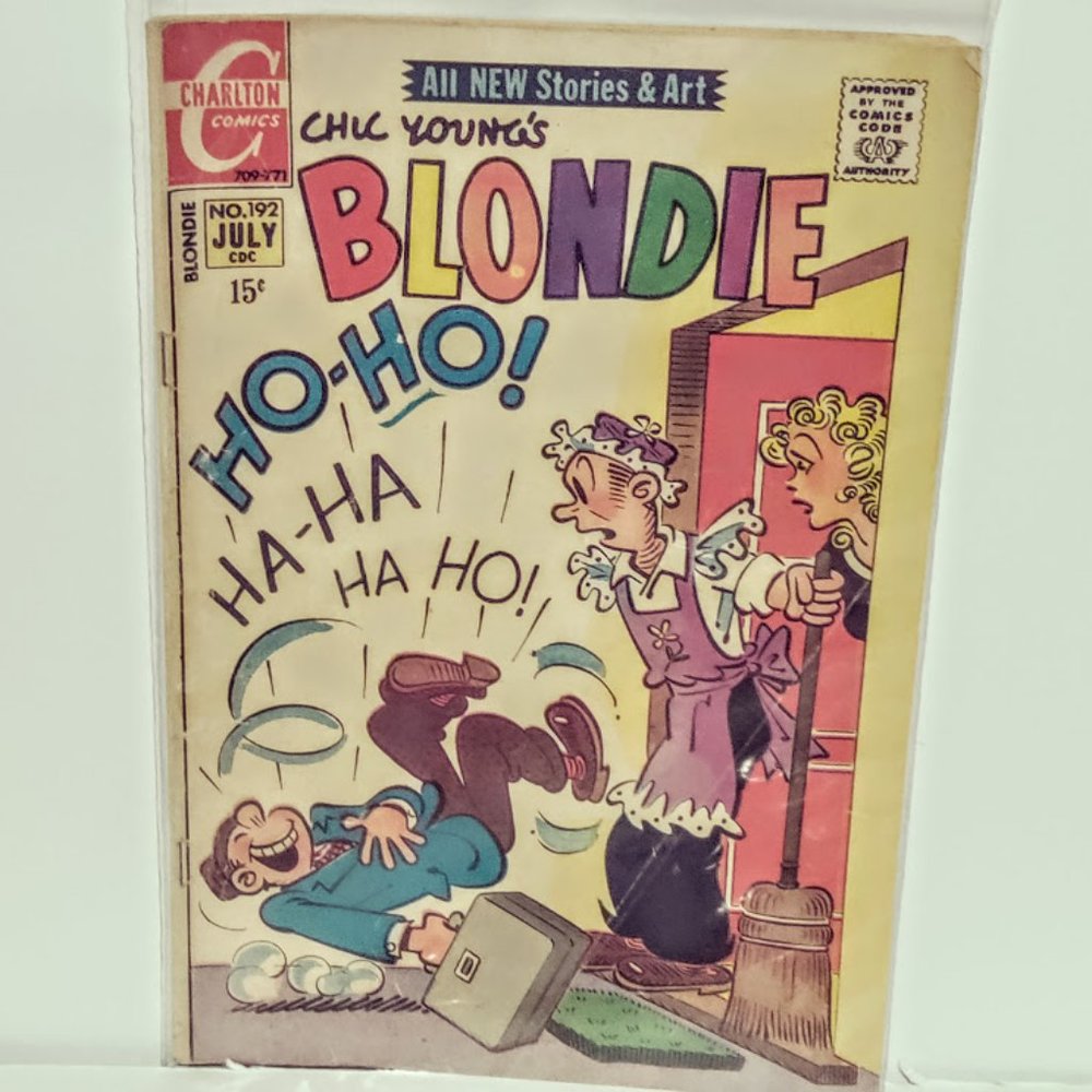 Charlton Comics Chic Young's Blondie No. 192 July 1971 15 cent